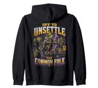 Off to Unsettle the Common Folk Zip Hoodie