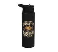 Off to Unsettled The Common Folk Medieval Stainless Steel Insulated Water Bottle