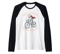 Off to Wrangle My Feral Grandkids Frog Meme Frog Riding Raglan Baseball Tee