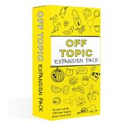 Off Topic Adult Party Game Expansion Pack - 128 New Topics for The Fun Board and Card Game for Group Game Night