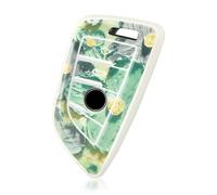 OFF WE GO Car Key Cover Case Key Fob Fit for BMW 2 3 5 7 Series X1 X3 X4 X5 X6 F45 G30 G32 F90 F48 G01 G02 F15 F85 F16 F86 Car Key Shell Car Key Protective Fob Key Holder Box, Green