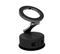 OFF WE GO Car Phone Holder Magnetic for Mag Safe Car Mount Adjustable Foldable Dashboard Mobile Phone Holder for All Phone with Mag-Safe Case - Black