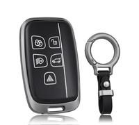 OFF WE GO Key Cover Car Key Cases for Discovery Range Rover Sport Evoque Velar Jaguar XF XE XF XJ F-PACE Key Cover Car Key Case Key Box Protective Casing Black