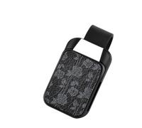 OFF WE GO Sunglasses Holder for Car Sun Visor, Plastic Eyeglass Hanger Clip Universal Car Glasses Clip Holder Suitable for Sun Visor of Most Cars and Different Size Eyeglasses (Flower)