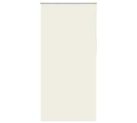vidaXL Roller Blind Blackout Off White 100x230 cm Fabric Width 95.7 cm Polyester, day and night blind, kitchen blind, blackout roller shade