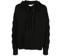 Off-White 3D Diag Knit Black Hoodie - S