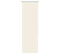 vidaXL Roller Blind Blackout Off White 60x130 cm Fabric Width 55.7 cm Polyester, White
