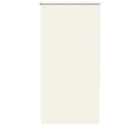 vidaXL Roller Blind Blackout Off White 65x150 cm Fabric Width 60.7 cm Polyester