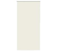 vidaXL Roller Blind Blackout Off White 90x210 cm Fabric Width 85.7 cm Polyester, White