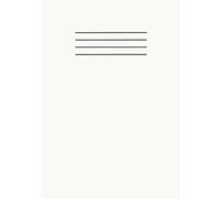 Off White A5 School Exercise Book Lined Paper Workbook Supplies 101 Pages with Margin Line: For Students, Kids, College, Office, Classroom Use and Home Use Learning Resources
