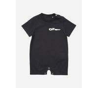 Off-White Baby Boys Type Romper in Navy - Navy - 18 months