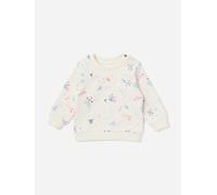 Off-White Baby Girls Arrow Splat AOP Crewneck Sweatshirt in Pink - Pink - 6 - 9 Mths