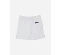 Off-White Baby Type Sweatshorts in White - White - 18 months