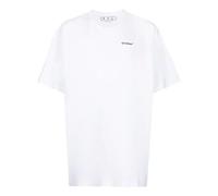 Off-White Back Arrow Printing Round Neck Short Sleeve White OMAA038C99JER0050110 XXS