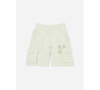 Off-White Boys Arrow Cargo Sweatshorts in Beige - Beige - 6 Yrs