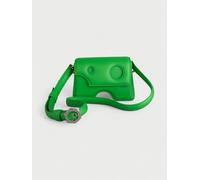 Off-White Burrow Zipped Pouch 20 Green - One Size