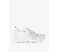 Off-White C/O Virgil Abloh Off-White C/O Virgil Abloh Be Right Back Mesh and Faux-Leather Low-Top Trainers White Eur 40 / 6 UK Men
