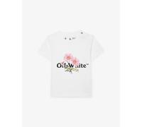 Off-White C/O Virgil Abloh Off-White C/O Virgil Abloh Daisy-Print Cotton-Jersey T-Shirt 6-36 Months White 9-12 Months