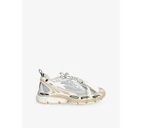 Off-White C/O Virgil Abloh Womens Off-White C/O Virgil Abloh Be Right Back Woven Trainers Grey Mixed Eur 38/5 UK Women