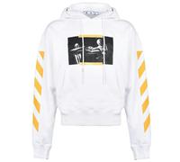 Off-White Carav Painting Over Hoodie - White - L