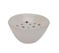 Off White Ceramic Flower Frog