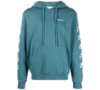 Off-White Chain Arrow Design Slim Fit Hoodie - Duck Green - XL