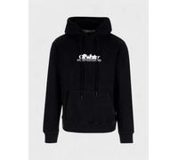 Off-White Chunky Logo Slim Hoodie Black White - Mens - XS