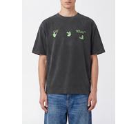 Off-White Cotton T-shirt with Back Arrow Logo Print - Size: XXL - male