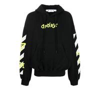 Off-White Diag Arrows-Logo Hoodie OMBB110S23FLE0021050 L