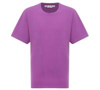 Off-White Diag Tab Oversized Fit Purple T-Shirt - L