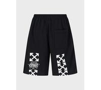 Off-White Exactly The Opposite Arrow Skate Sweatshorts Black - Mens - S