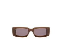 Off-White Eyewear Arthur sunglasses - Brown One Size