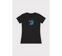 Off-White Face Logo T-Shirt Black Black XS