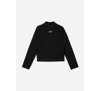 Off-White Girls Off Stamp 2nd Skin Top in Black - Black - 10 Yrs