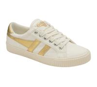Gola Women's Tennis Mark Cox Trainers, Off-White (Off White/Gold Xy), 6 UK (39 EU)