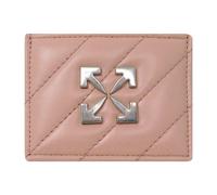 Off-White Jackhammer Logo Leather Card HolderOne Size Pink SY2850