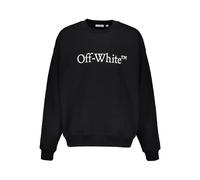 Off-White logo long-sleeve sweatshirt - Black XS-S-M-L-XL