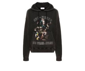 Off-White Mary Skate Hoodie 'Black' OMBB085S24FLE0091001 XL