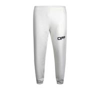 Off-White Mens Airport Logo Taped Jogging BottomsL White SY298