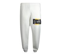 Off-White Mens Caravaggio Painting Shorten Logo White Sweatpants Cotton - Size X-Large
