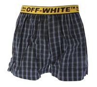 Off White Mens Classic Industrial Checked Boxer Shorts GT4128