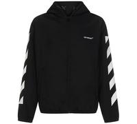 Off-White Mens Diag Light Padded Puffer Black Nylon - Size Medium