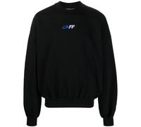 Off-White Men's Exact Opposite Boxy Fit Black Sweatshirt | Size: Small Off-White Black S