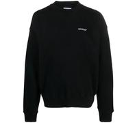 Off-White Mens Lunar Arrow Skate-Sweatshirt in Schwarz - Black Cotton - Size Small