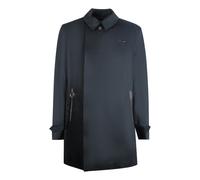 Off-White Mens Mac Black Thin Long Jacket Polyamide - Size Medium