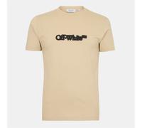 Off-White Mens Off White Spray Arrow T in Brown/Black - Beige - Size X-Small