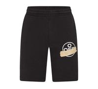 Off White Mens Relaxed Fit Lounge Sweat ShortsXS Black/Beige GT13324