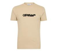 Off White Mens Spray Logo Regular T-Shirt GT23860