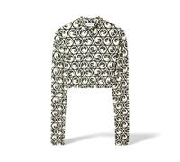 Off-White Moon Sec Skin Turtle Crop Top In Off White Off White S