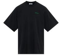 Off-White Moon Tab Oversized Fit Black T-Shirt - L - L